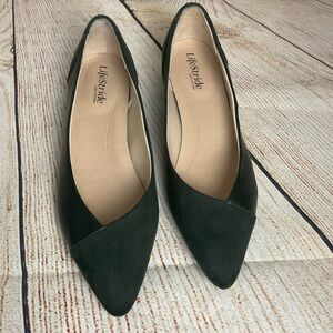 Life Stride Women's Green Flats